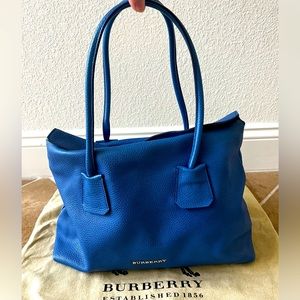 Burberry Soft Calf Satchel Bag